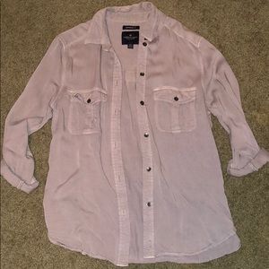 American eagle button up